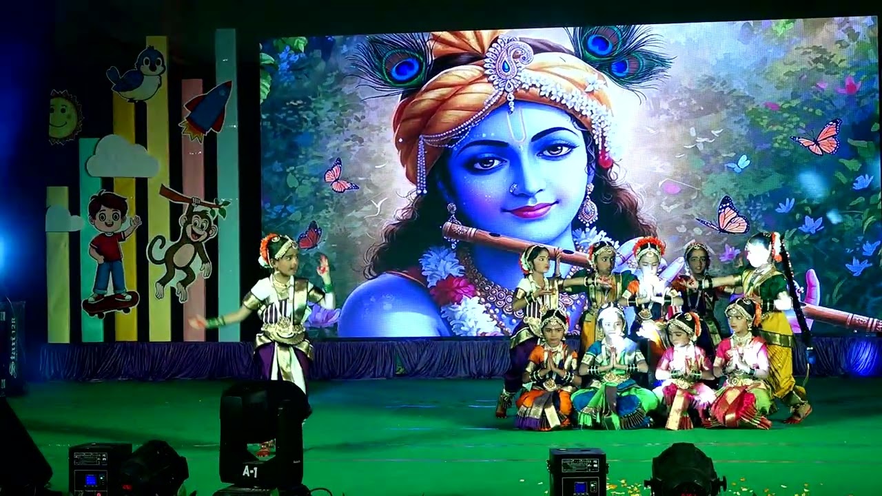 CLASSICAL DANCE-RACE COLOURS/RACE BLOOMZ ANNUAL DAY 2025-26-UKG KIDS