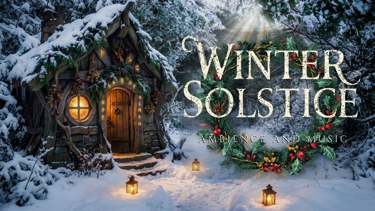 Winter Ambience | 432 Hz Pagan Winter Ambience with Bells & soothing Vocals