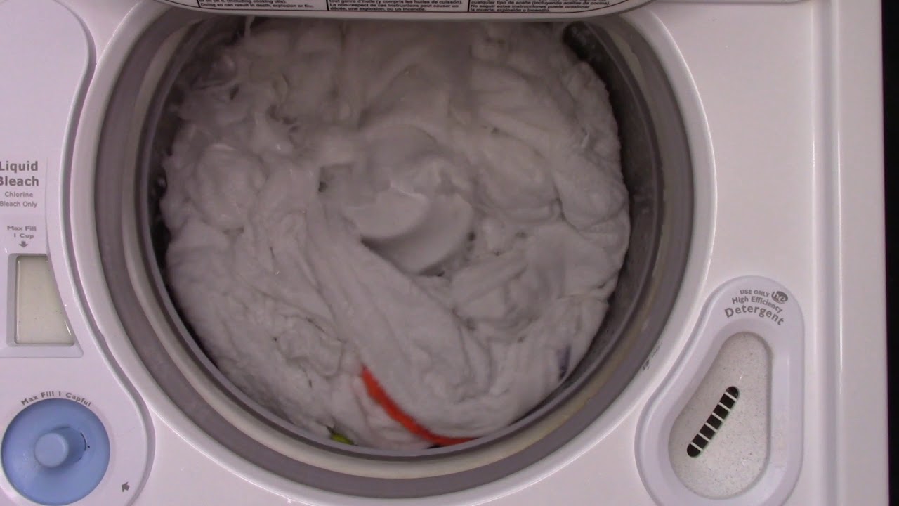 Full Wash: Vintage Whirlpool Calypso Top Load Washer, 6 Full Size Bath Towels