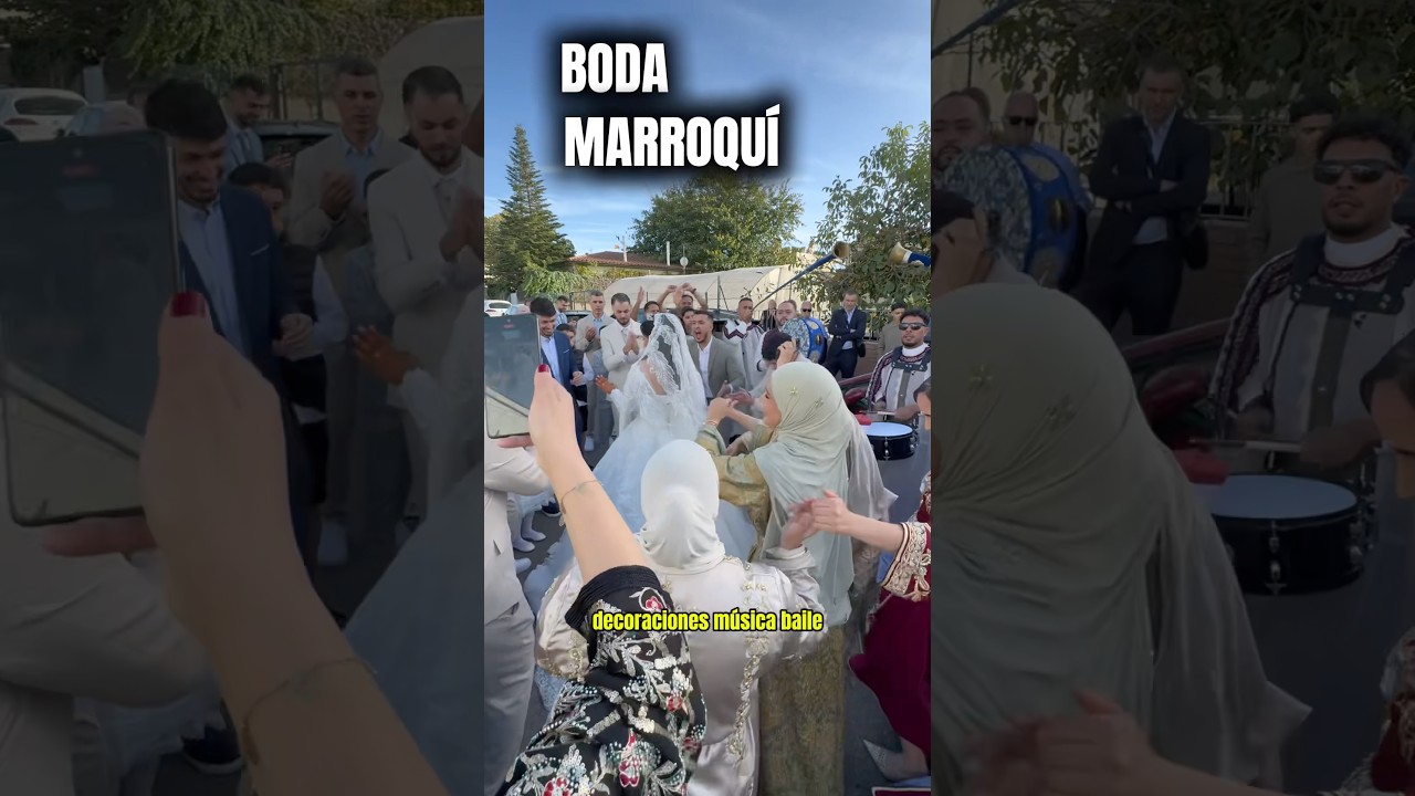 As&iacute; es una BODA MARROQU&Iacute; 🇲🇦😍
