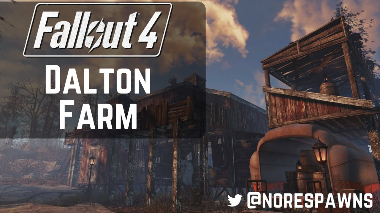 Fallout 4 Far Harbor - Building Dalton Farm