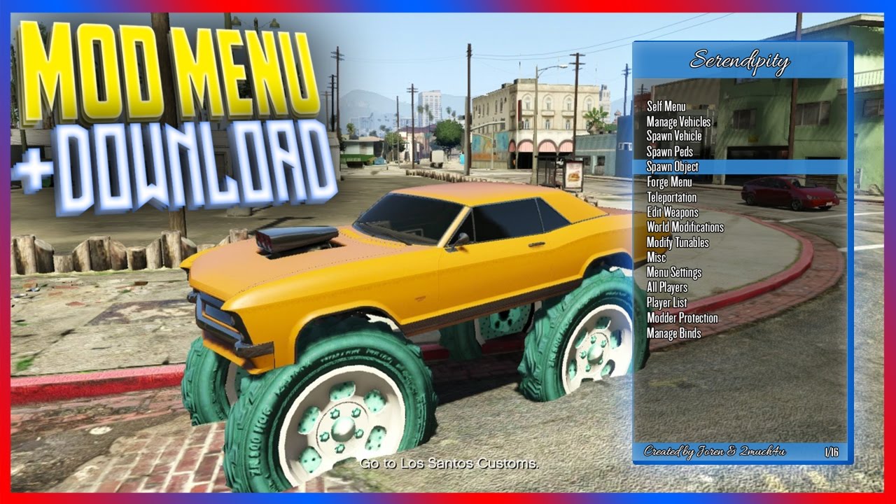 [PS3/1.27/1.28] BEST GTA 5 Mod Menu - SERENDIPITY v4.5 + DOWNLOAD (GTA 5 MODS)