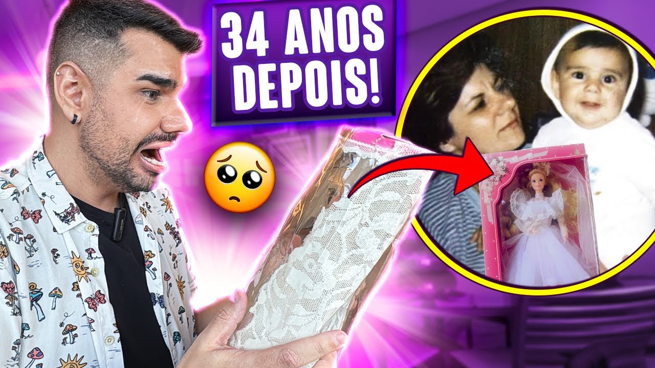 DEPOIS DE 34 ANOS: EU ENCONTREI A BARBIE NOIVA DA MINHA MÃE? - Titi Fabri