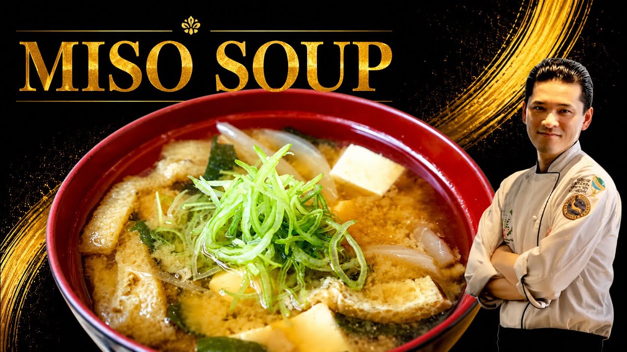 Miso soup cuisine japonaise