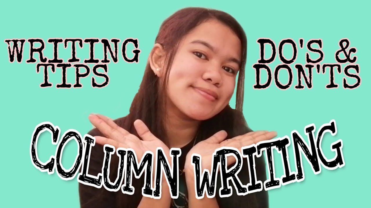 JOURNOVLOG 3 | LET'S TALK ABOUT COLUMN WRITING! | RMBVLOGS
