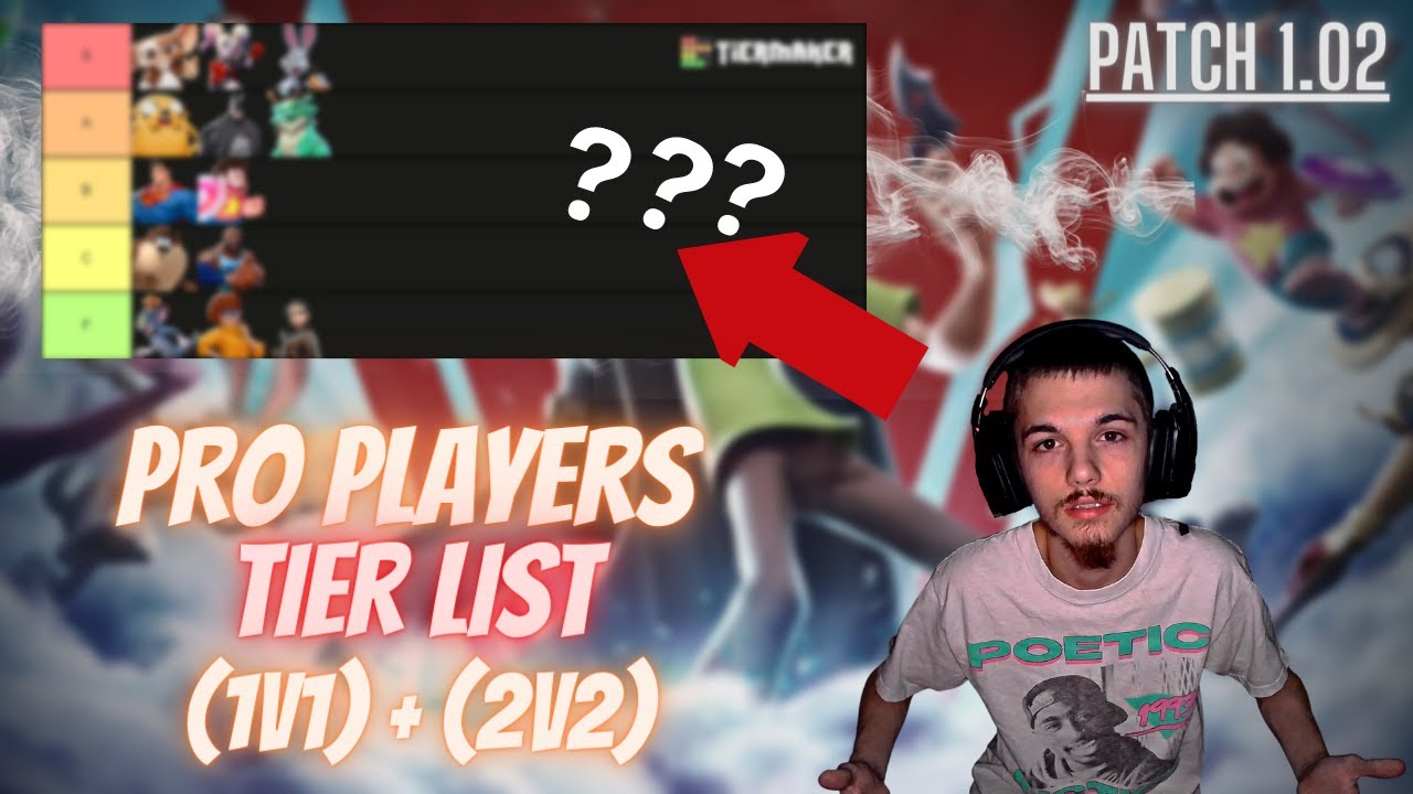 The ONLY Tier list you will need (1v1s & 2v2s ) Multiversus Season 1