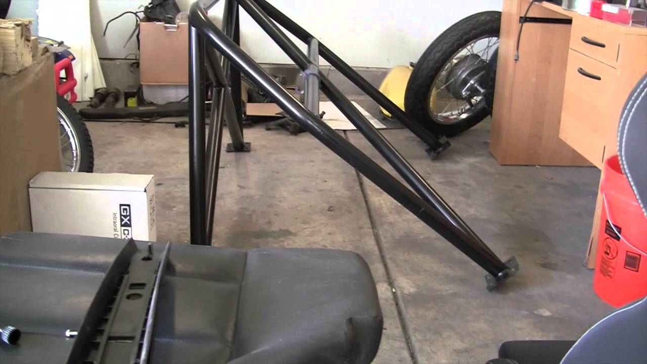 Cafe Racer Build :Part 22 : How to Clean Parts : Swingarm & Frame Stand