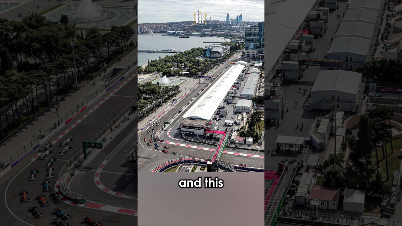 Baku (Normal) vs Baku F1 Race Day 😲