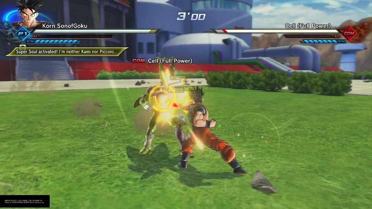 Wolverine   kick cell  in Xeroverse 2  Super Saiyan God