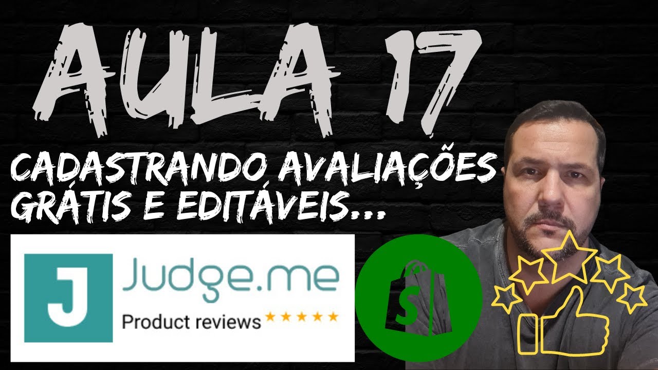Importando, Cadastrando e Editando avaliações na Shopify de forma simples e Grátis com o Judge.me