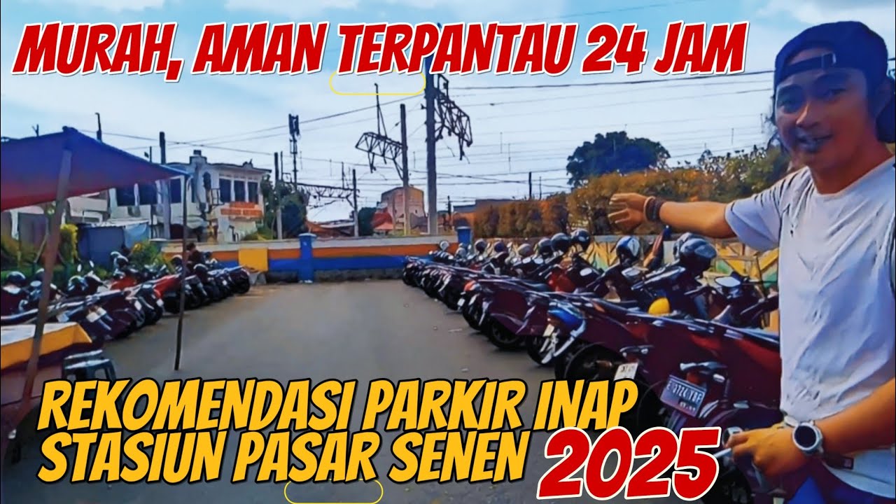 Tempat Parkir Motor Inap Di Stasiun Pasar Senen| Cara Parkir Inap