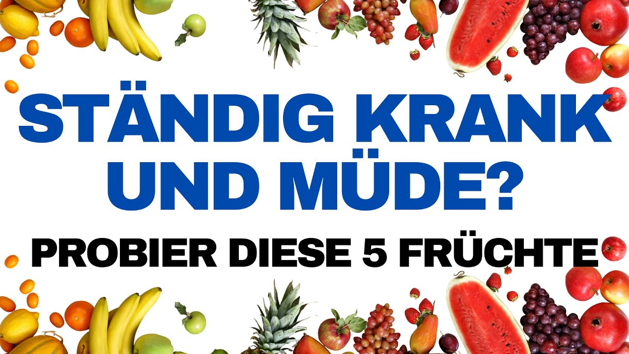 Diese 5 Alltagsfrüchte sind besser als jede Pille