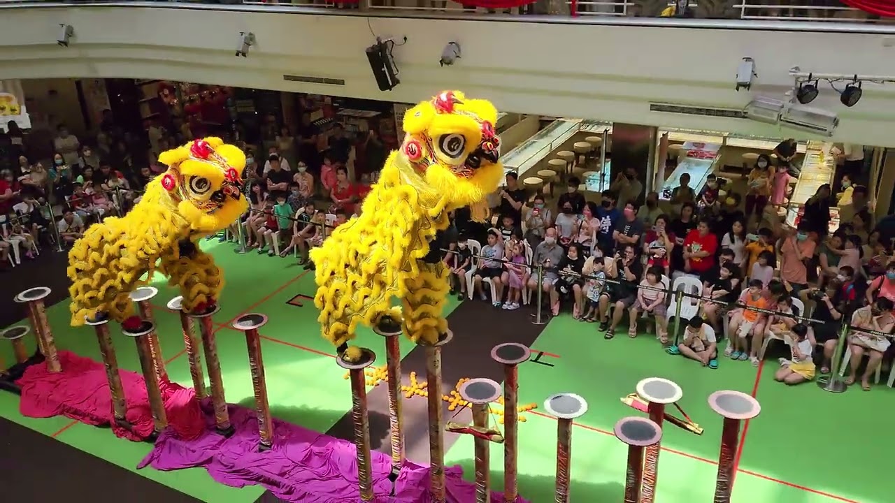 [Full & CloseUp] Best of the Best Acrobatic Lion Dance Performance, Cheras Leisure Mall, 17 Feb 2024