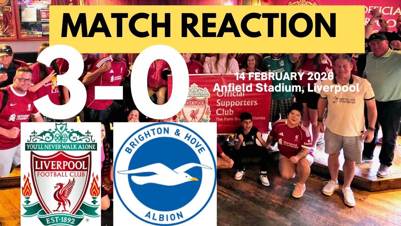 Liverpool 3-0 Brighton — FA Cup DOMINANCE 🔥 Jones, Szoboszlai, Salah Goals | Full Reaction | Fan 