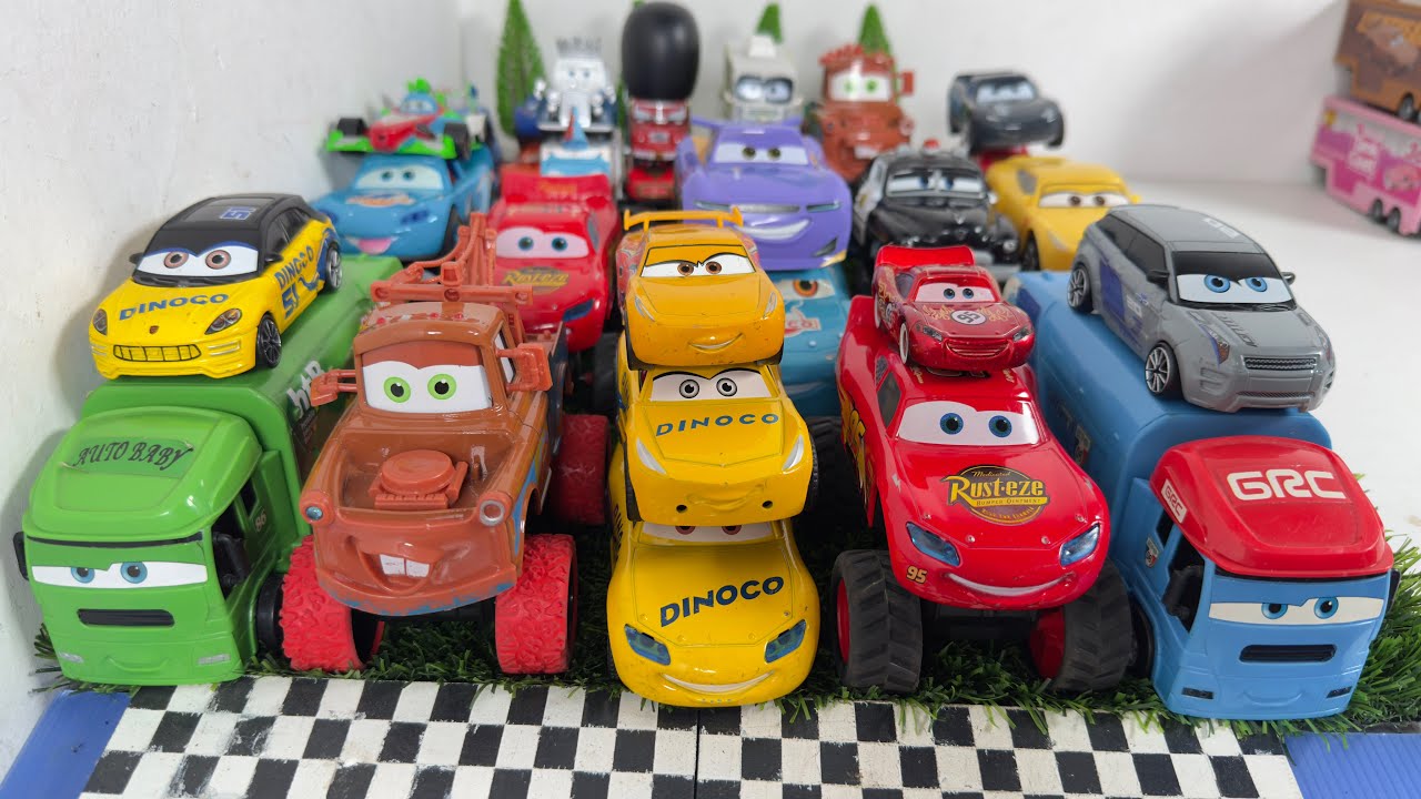 Disney Pixar Cars Unboxing Review | Full Lightning McQueen, Tow Mater, Doc Hudson, Sally, Mack