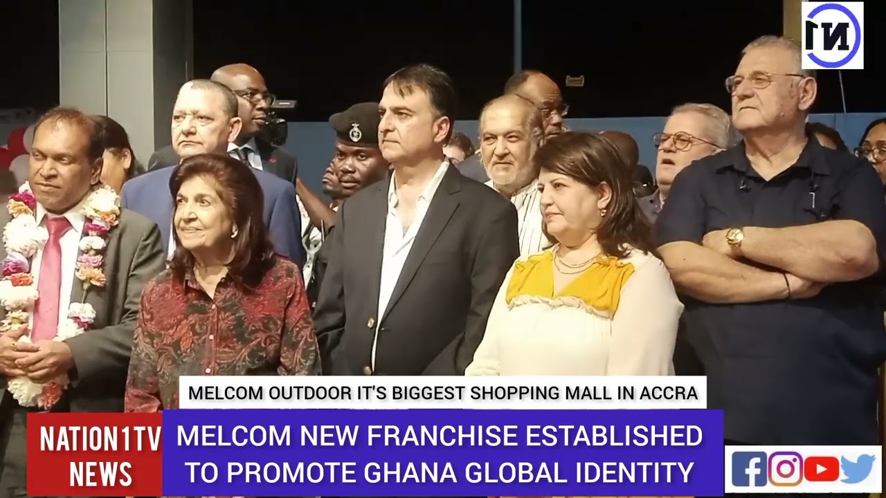 MELCOM OUTDOOR IT'S BIGGEST SHOPPING MALL IN ACCRA