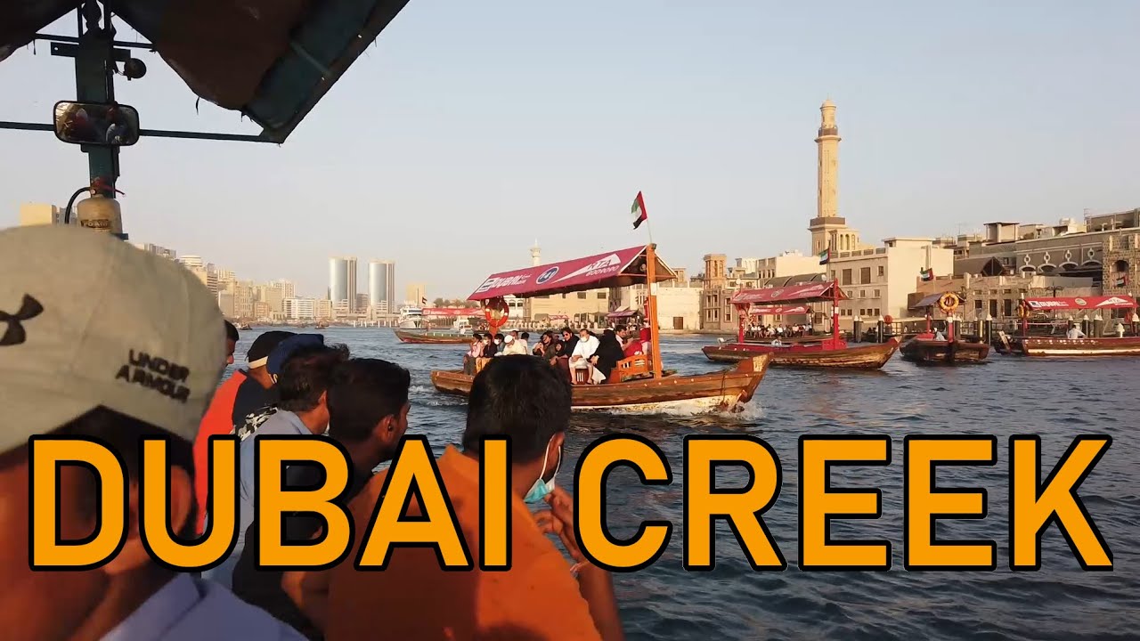 Płynę łódką po Dubai Creek za 1 dirhama! | Stare miasto | Souk | Metro