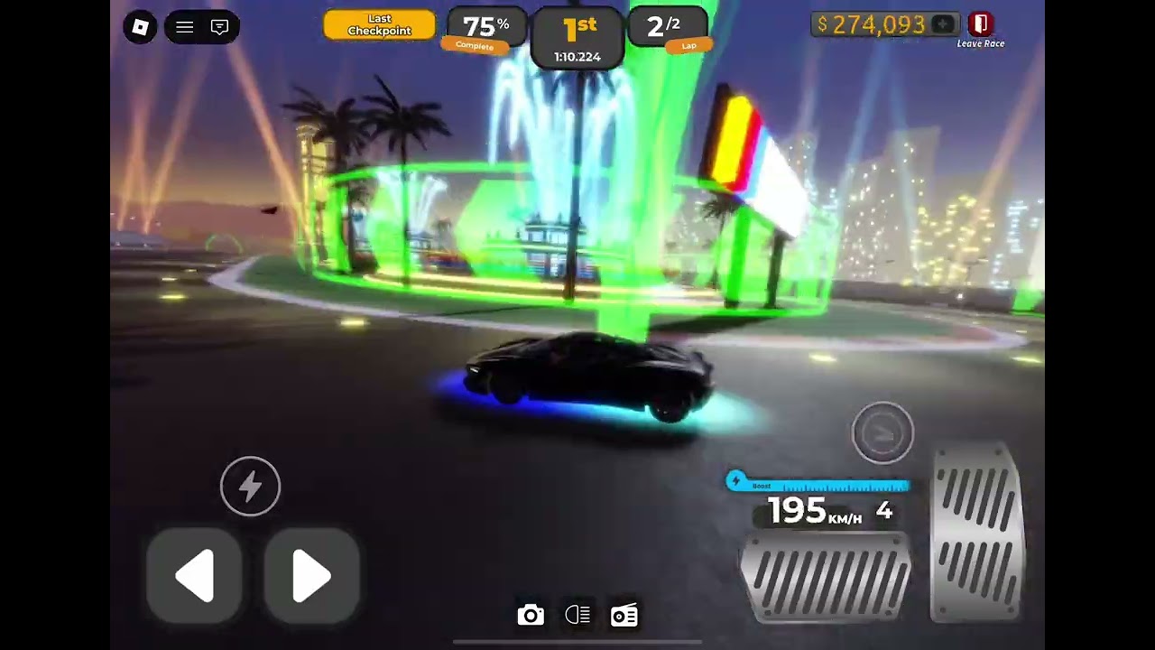 Racing with other people with the car that ya’ll liked