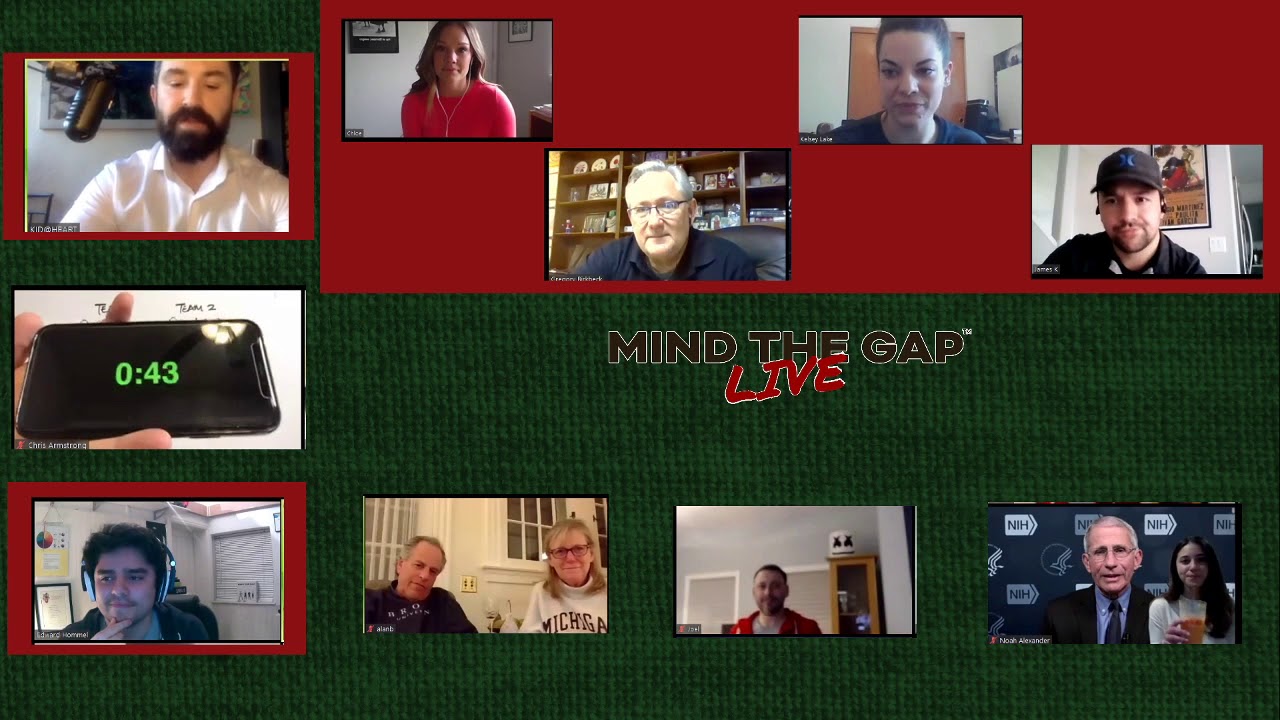 MIND THE GAP LIVE - April 24, 2020