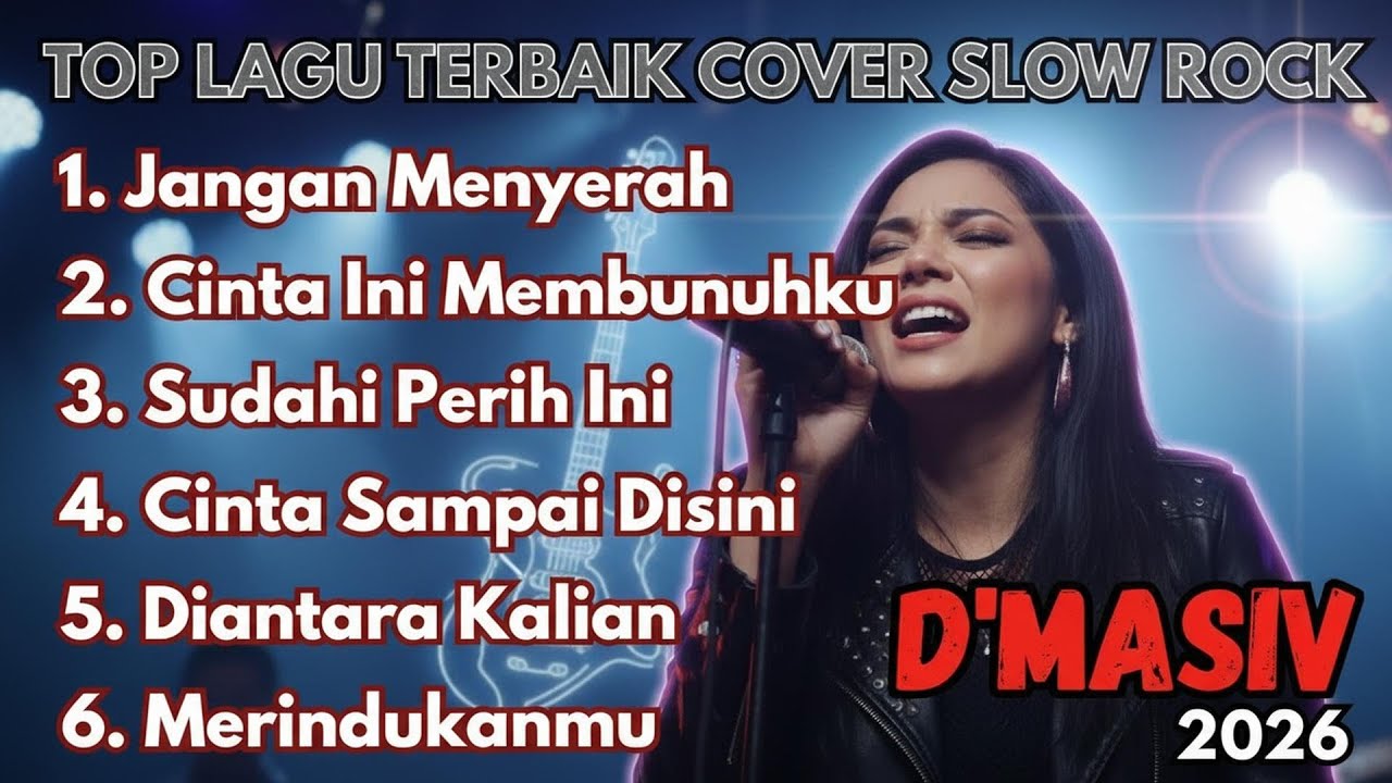Kumpulan Lagu D’MASIV Versi Cover Slow Rock 🎸 Terbaik & Enak Didengar