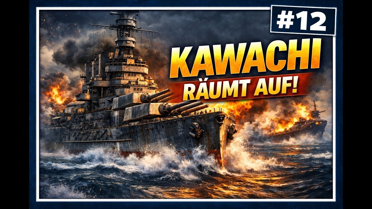 World of Warships #12 – Kawachi dominiert das Match!