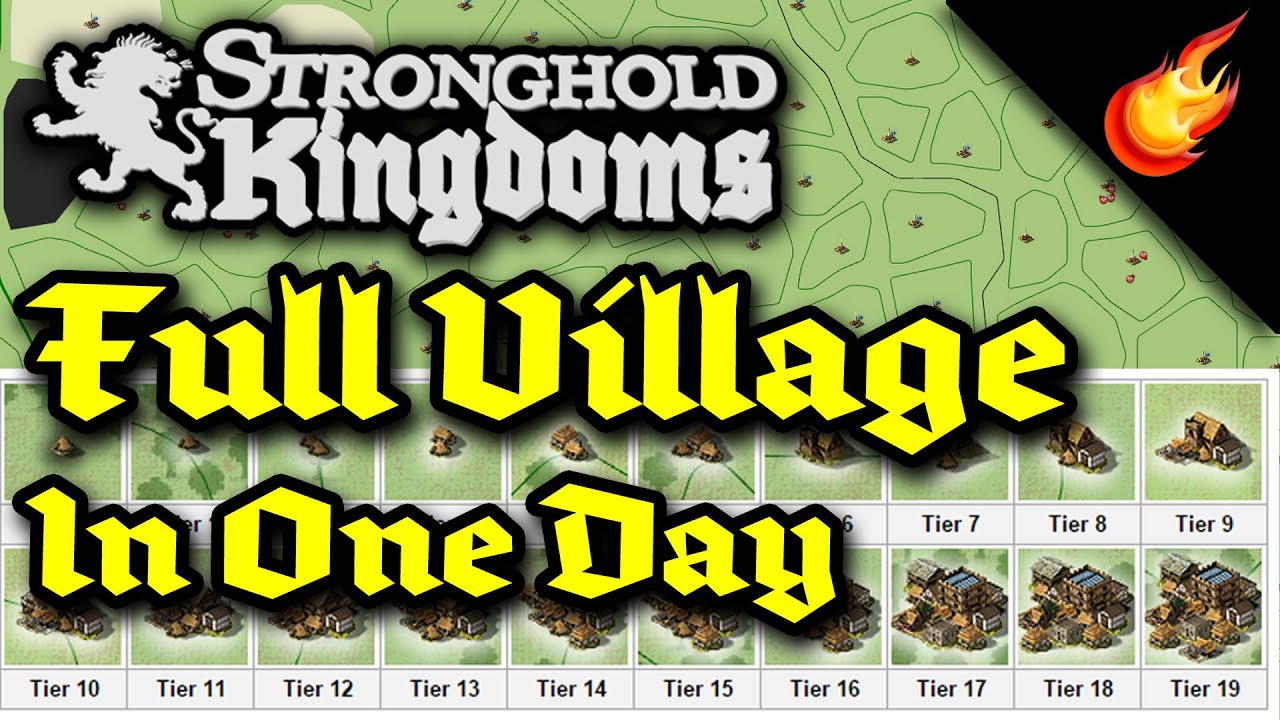 Stronghold Kingdoms - Высшая оценка деревни в один день