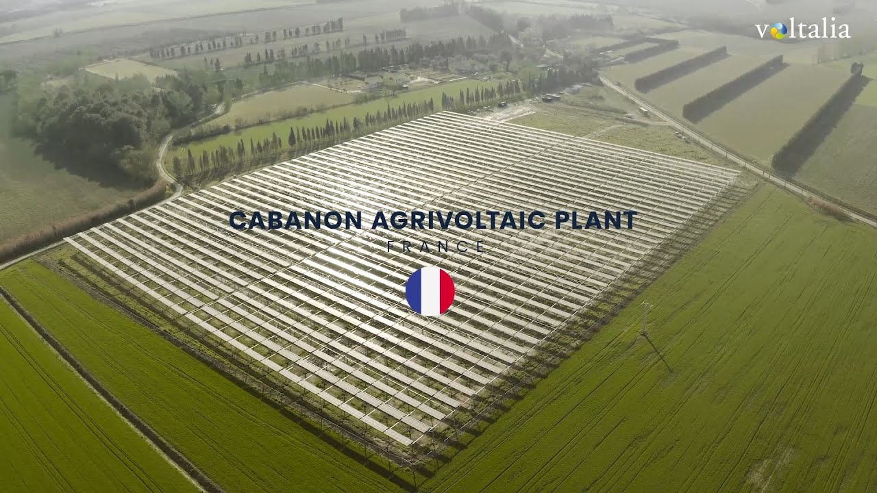 Voltalia - Cabanon agrivoltaic plant