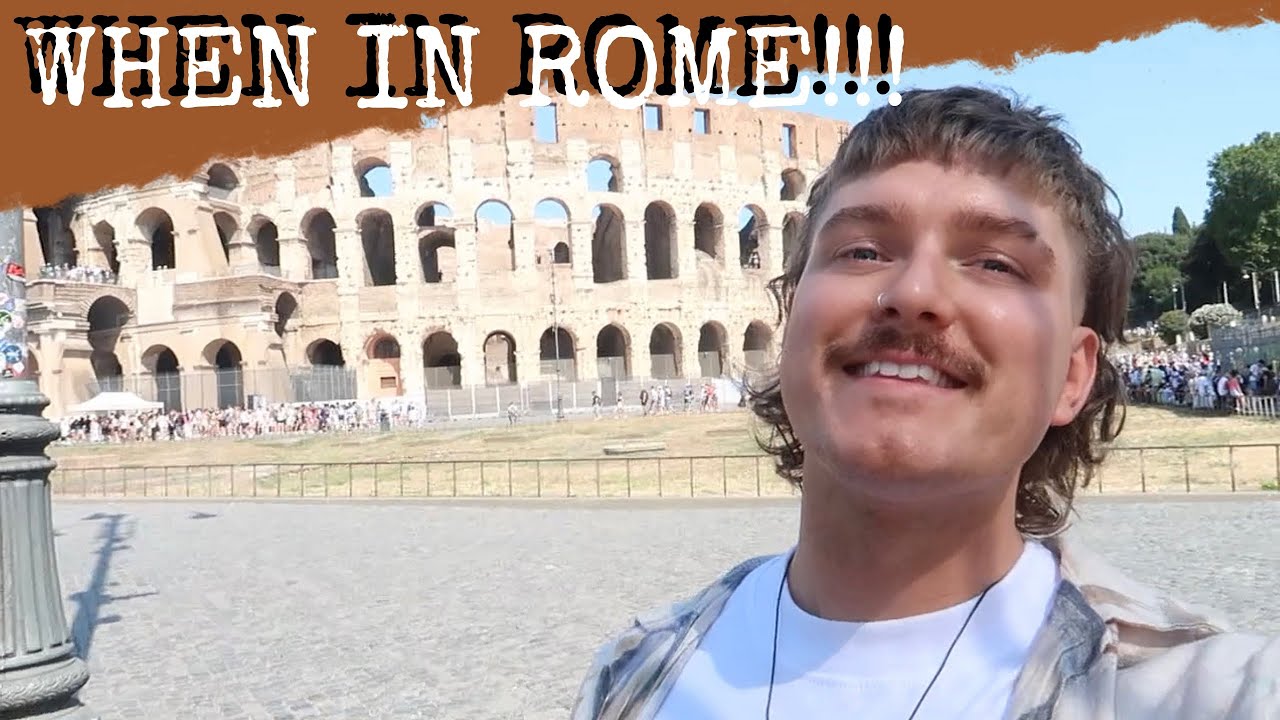 ROME VLOG PART 1 // TRAVEL TOURIST // DAN AITCHIE