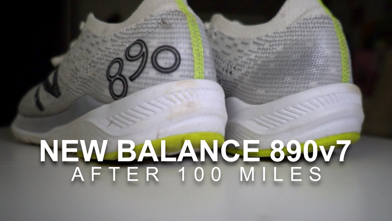 New Balance 890v7 After 100 Miles