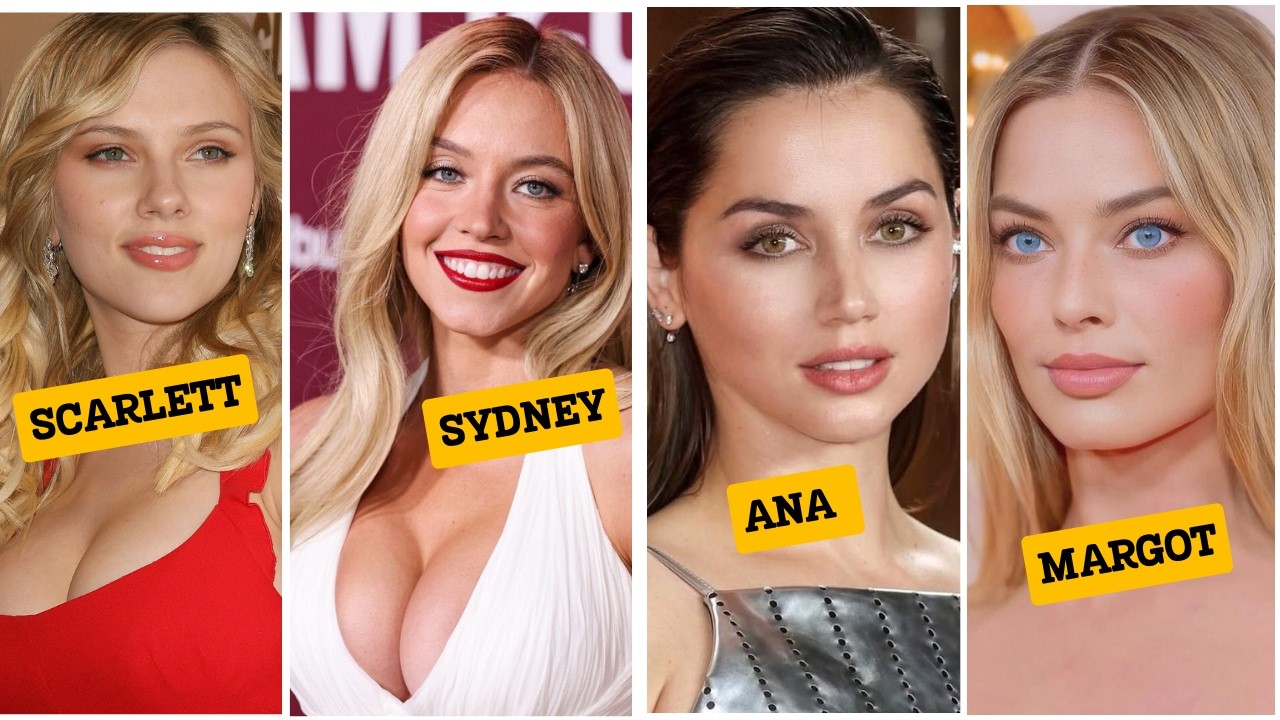 TOP 7 ACTRICES Mas BELLAS de HOLLYWOOD 2026