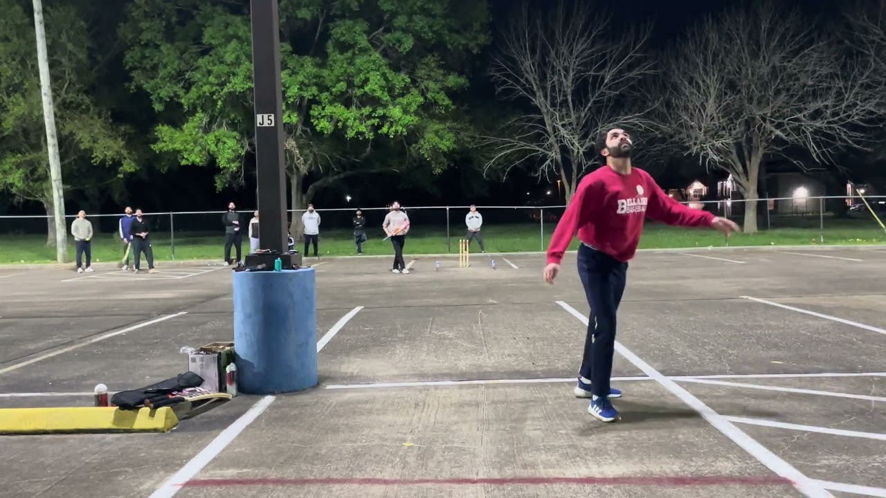Tapeball game at UHCL - Ramadan night 