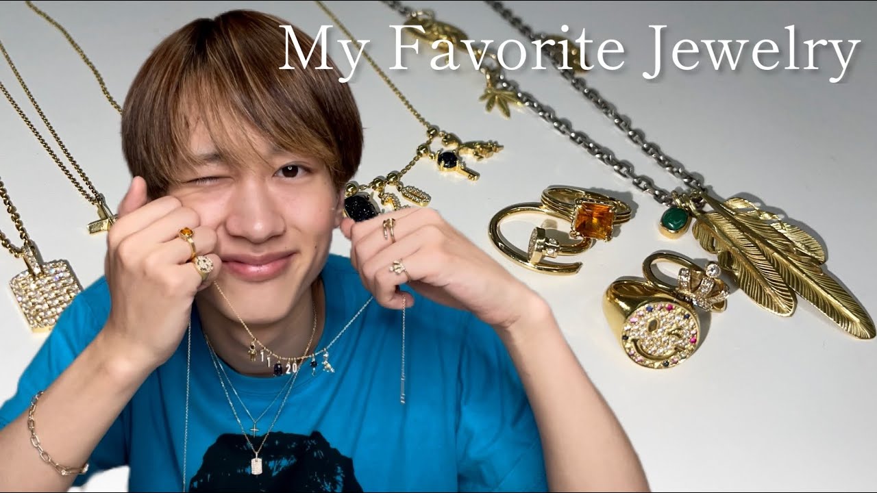 【初公開】もーりーのゴールドアクセサリーを紹介します