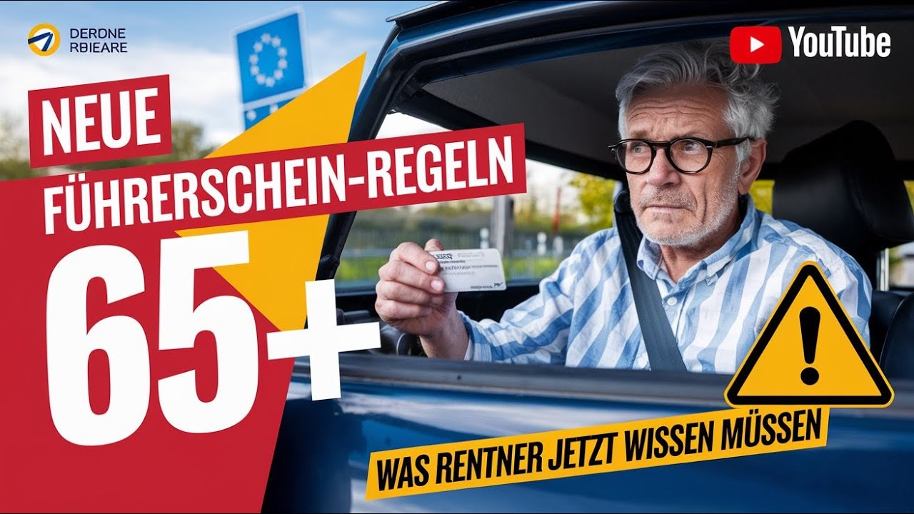 Neue EU-Führerscheinregeln ab 65: Das müssen deutsche Rentner jetzt wissen!