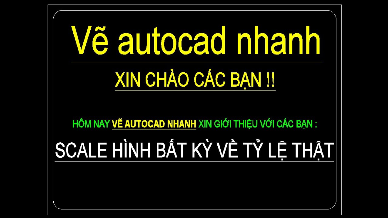 HƯỚNG DẪN SCALE H&Igrave;NH BẤT KỲ VỀ TỶ LỆ THẬT