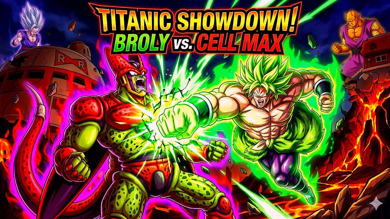 #broly Intense Fight With Cellmax @bikkiplayz 
