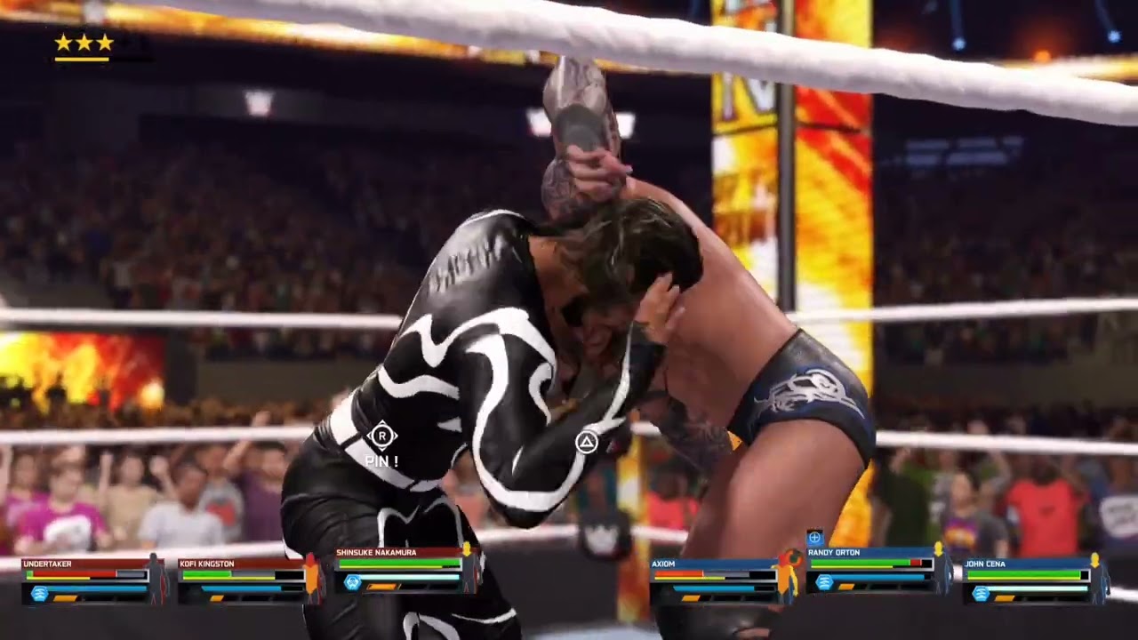 Team Randy Orton vs Team Undertaker tag team match WWE 
