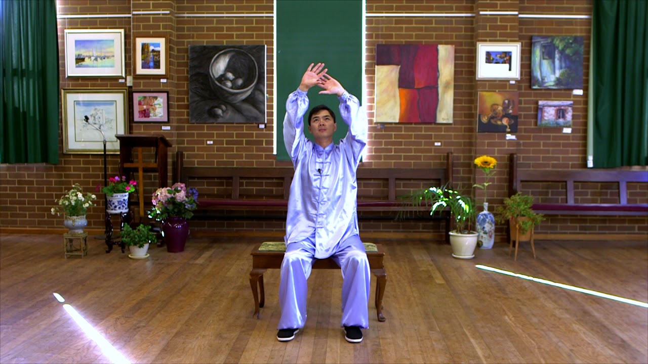 Ba Duan Jin Qi Gong in Sitting Position with Instructions