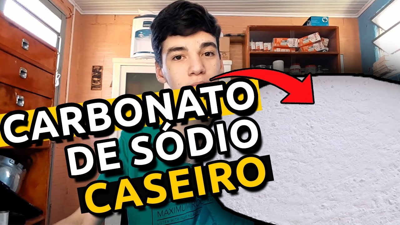 COMO FAZER CARBONATO DE SÓDIO / BARRILHA LEVE (Experiência de Química)