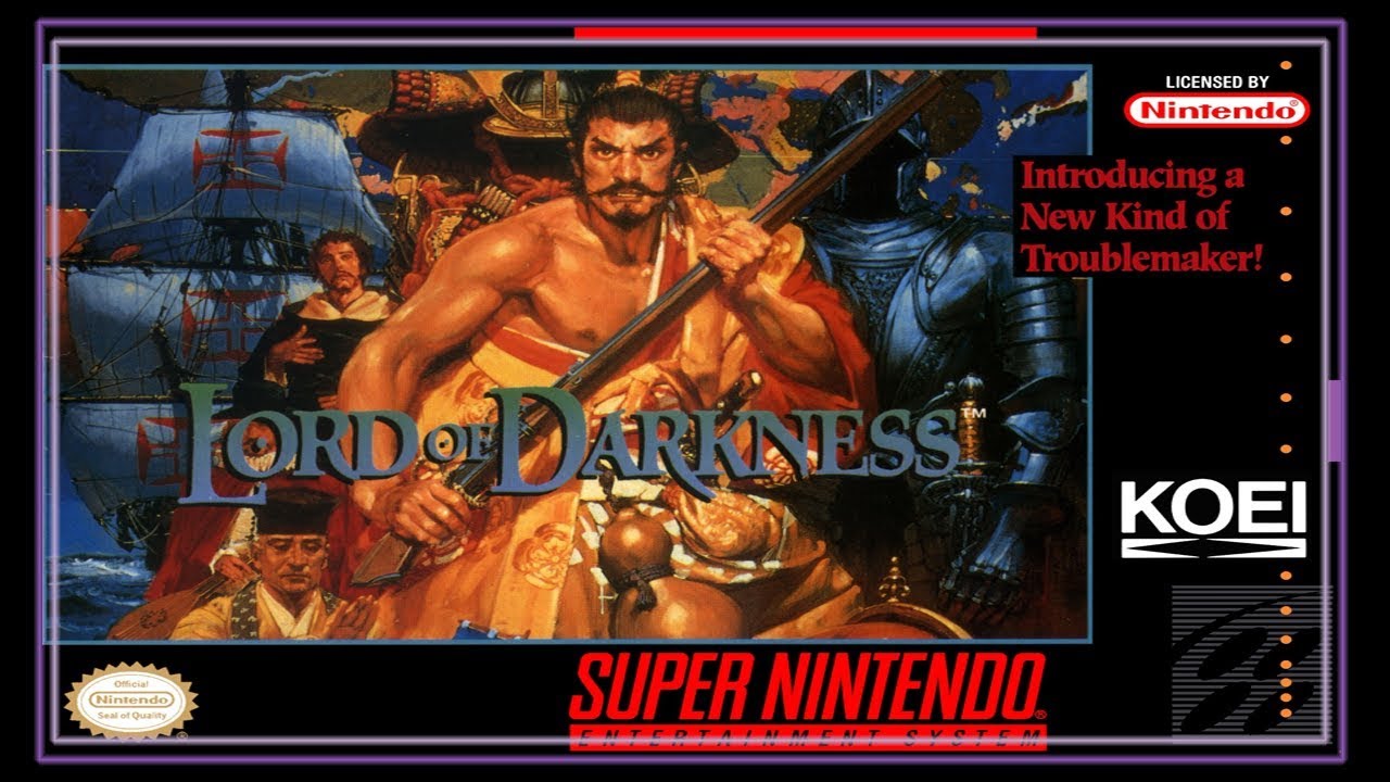 SNES Super Side Quest - Game # 58 - Nobunaga's Ambition: Lord of Darkness [2/6]
