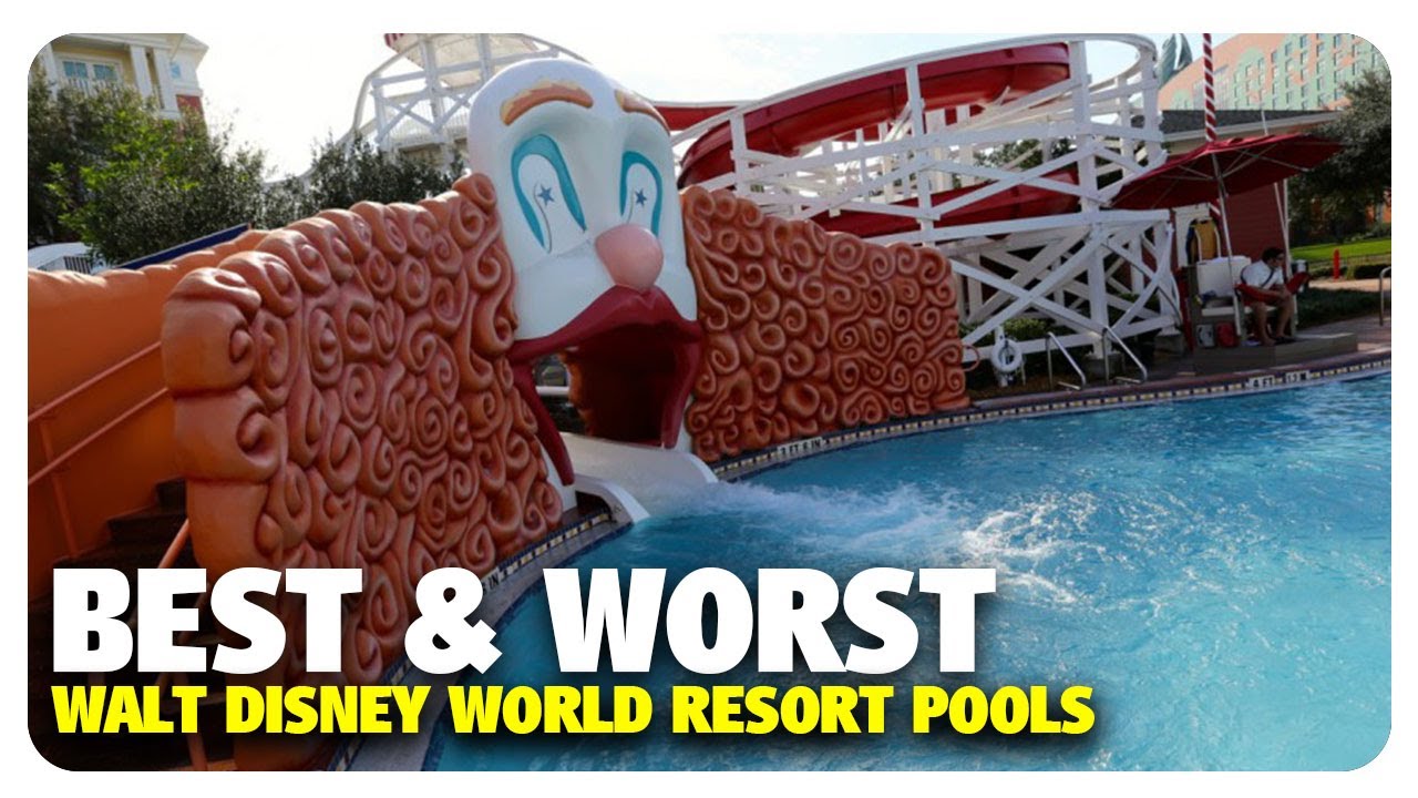 TOP 5 BEST & WORST WDW Resort Pools | Best and Worst | 11/15/17