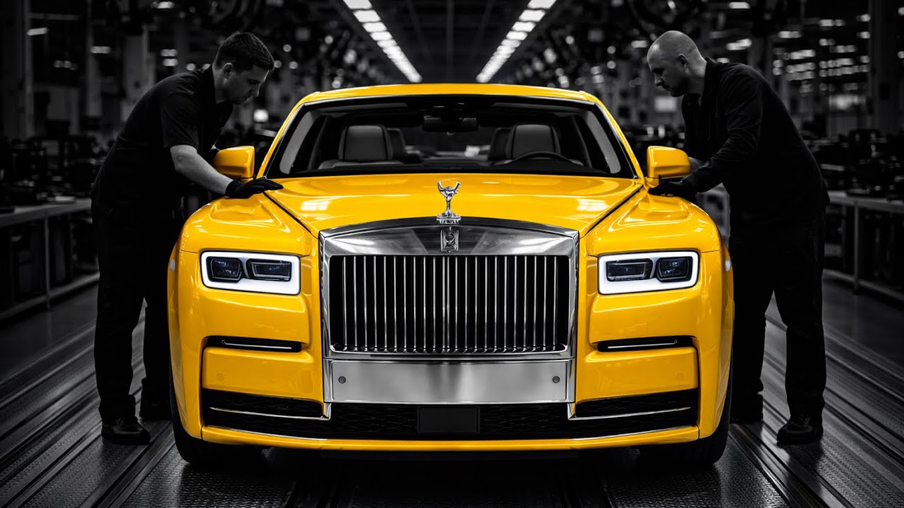 Dentro de la Fábrica de Rolls-Royce: Del Metal a los Autos Ultra-Lujo de Rolls-Royce
