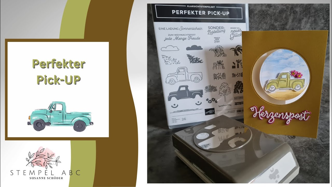 Perfekter Pick-UP - Fun Fold Karte - Produkte von Stampin´UP!