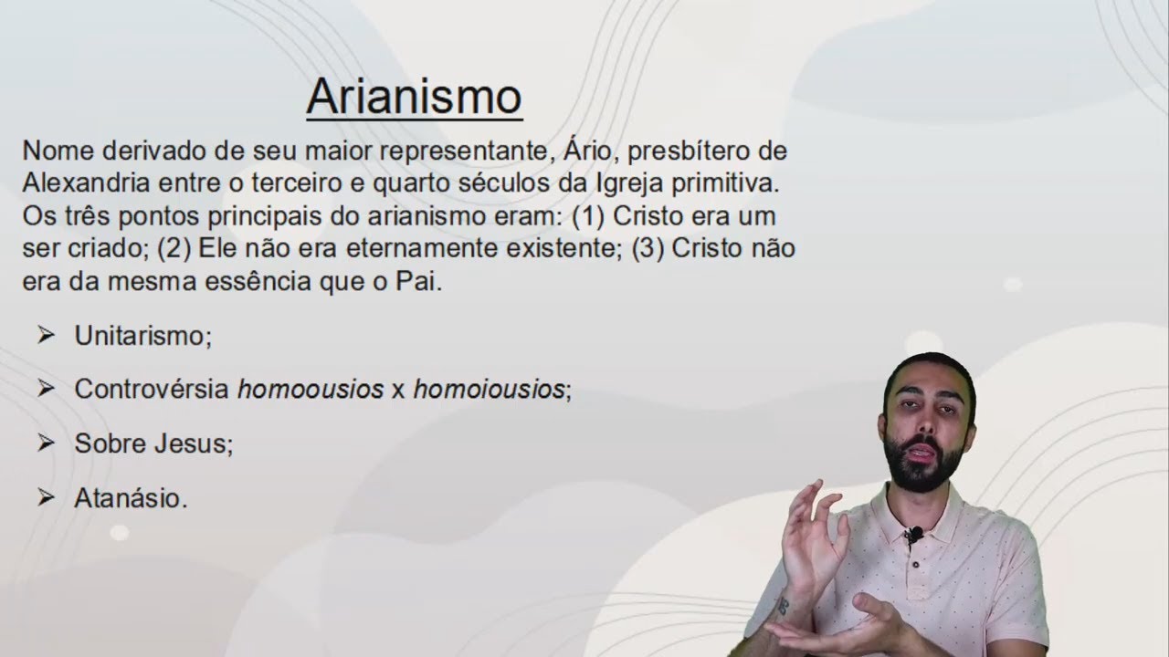 O QUE É O ARIANISMO? | Ensinando a Bíblia Online