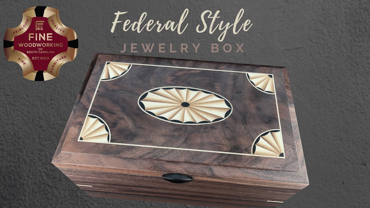Federal Style Jewelry Box