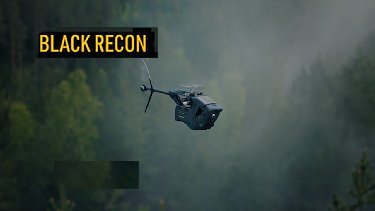 Black Recon&trade; The Autonomous ISR Micro Drone System for Military Reconnaissance