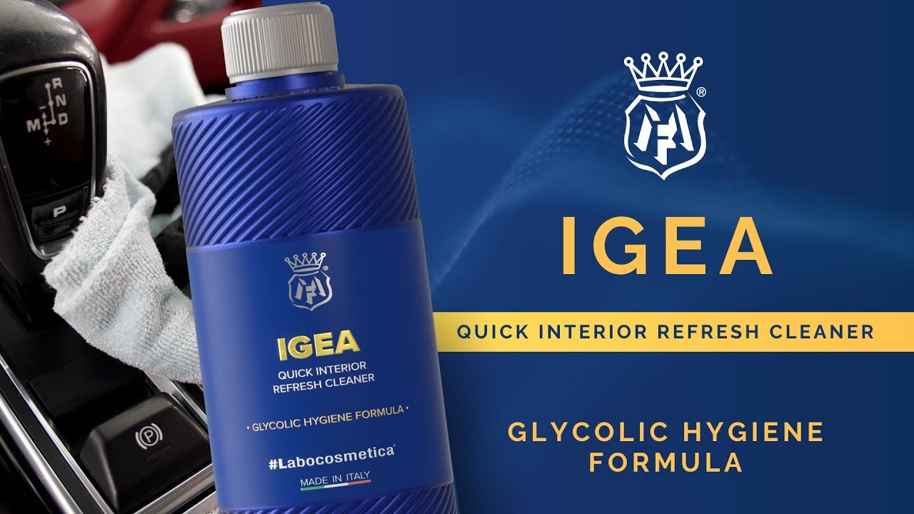 IGEA – The first acidic pH quick refresh for car interiors