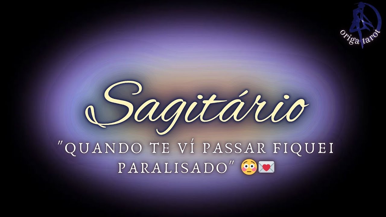 Sagitário - Essa pessoa te fará uma surpresa...