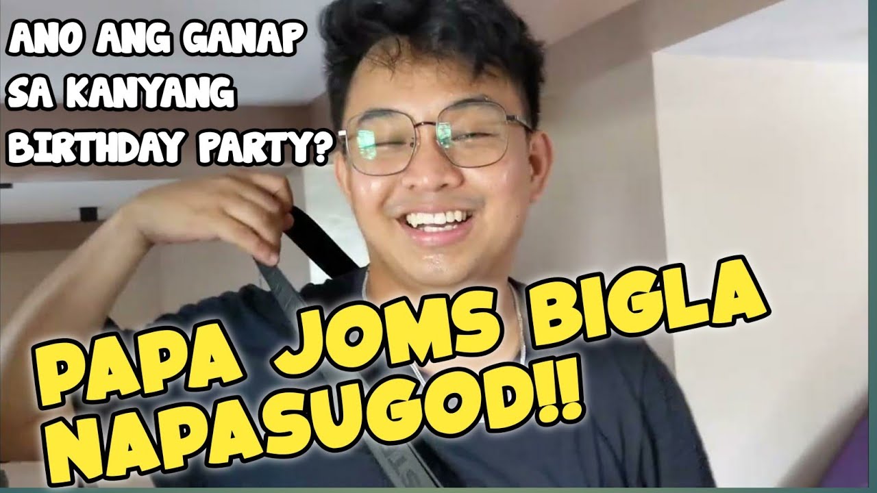 PAPA JOMZ GUSTO AKO MAGLUTO SA BIRTHDAY NYA ❤️