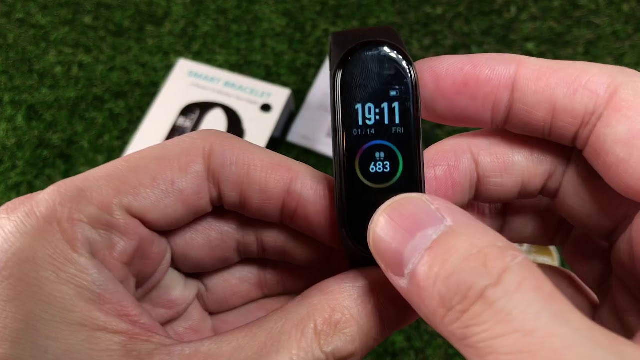 แนะนำ M4 smart bracelet (กล่องสั้น)