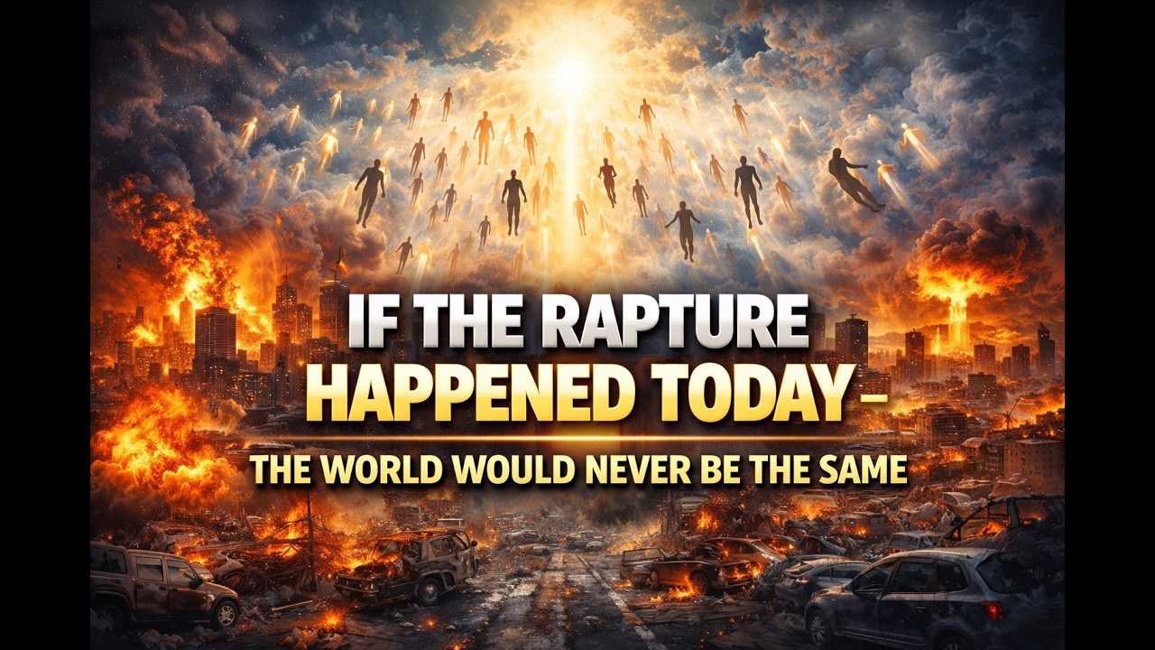 IF THE RAPTURE HAPPENED TODAY – THE WORLD WOULD NEVER BE THE SAME.
